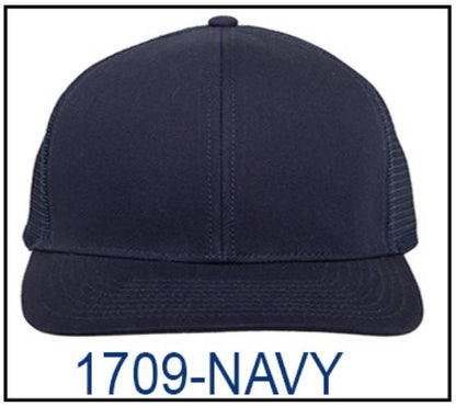 Newhattan 6 Panel Trucker Hat Cap 1709