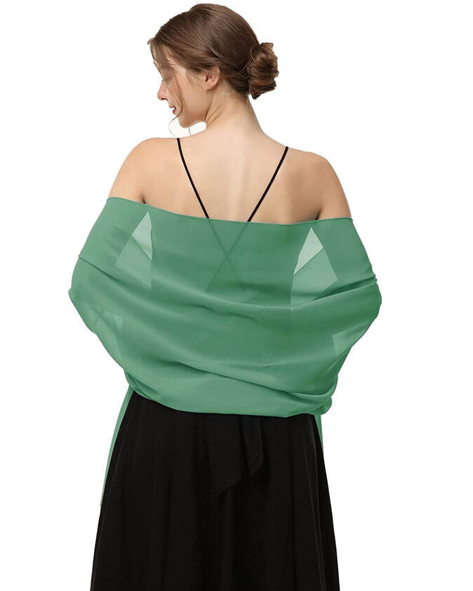 Lightweight Chiffon Shawls Scarves Wraps Sarong M21