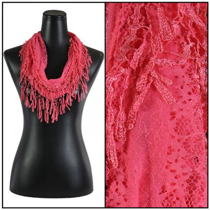 Fashion Tassel Lace Infinity Scarfs