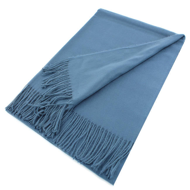 Women's Pashmina Shawl Wrap Scarf Solid Colors