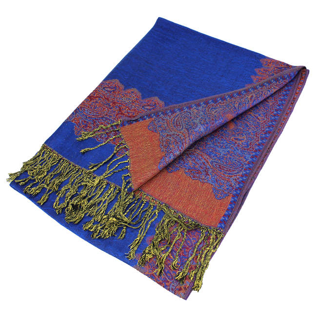 Border Pashmina Scarf Shawl 003