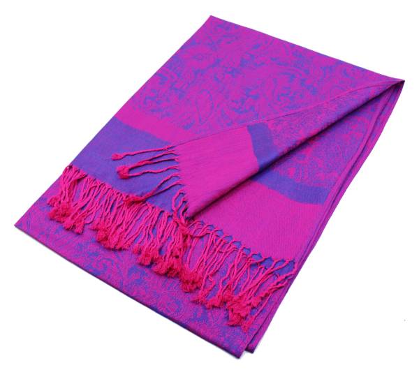 Light Paisley Pashmina Scarf Shawls 018