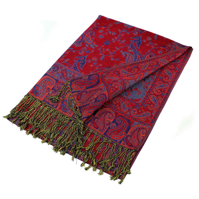 Paisley Pashmina Shawls Scarf 023