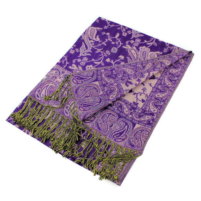 Paisley Pashmina Shawls Scarf 023