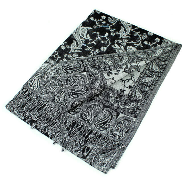 Paisley Pashmina Shawls Scarf 023