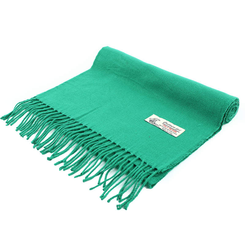 Solid Color Cashmere Feel Scarf -Hunter Green CM19-21