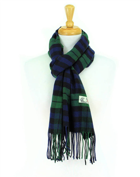 Plaid Cashmere Feel Scarf -CM#29