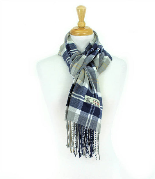 Plaid Cashmere Feel Scarf -CM32