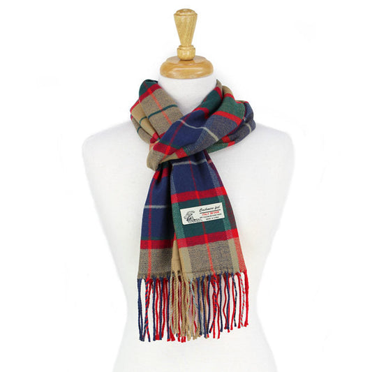 Plaid Cashmere Feel Scarf -CM34