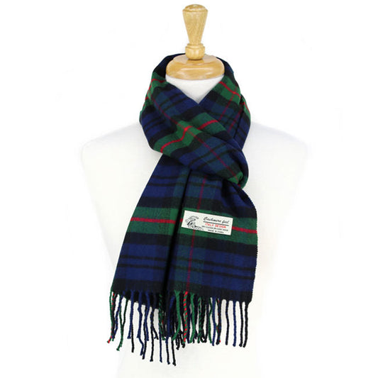 Plaid Cashmere Feel Scarf -CM37