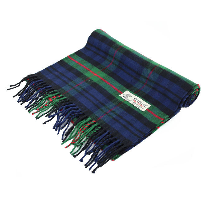 Plaid Cashmere Feel Scarf -CM37