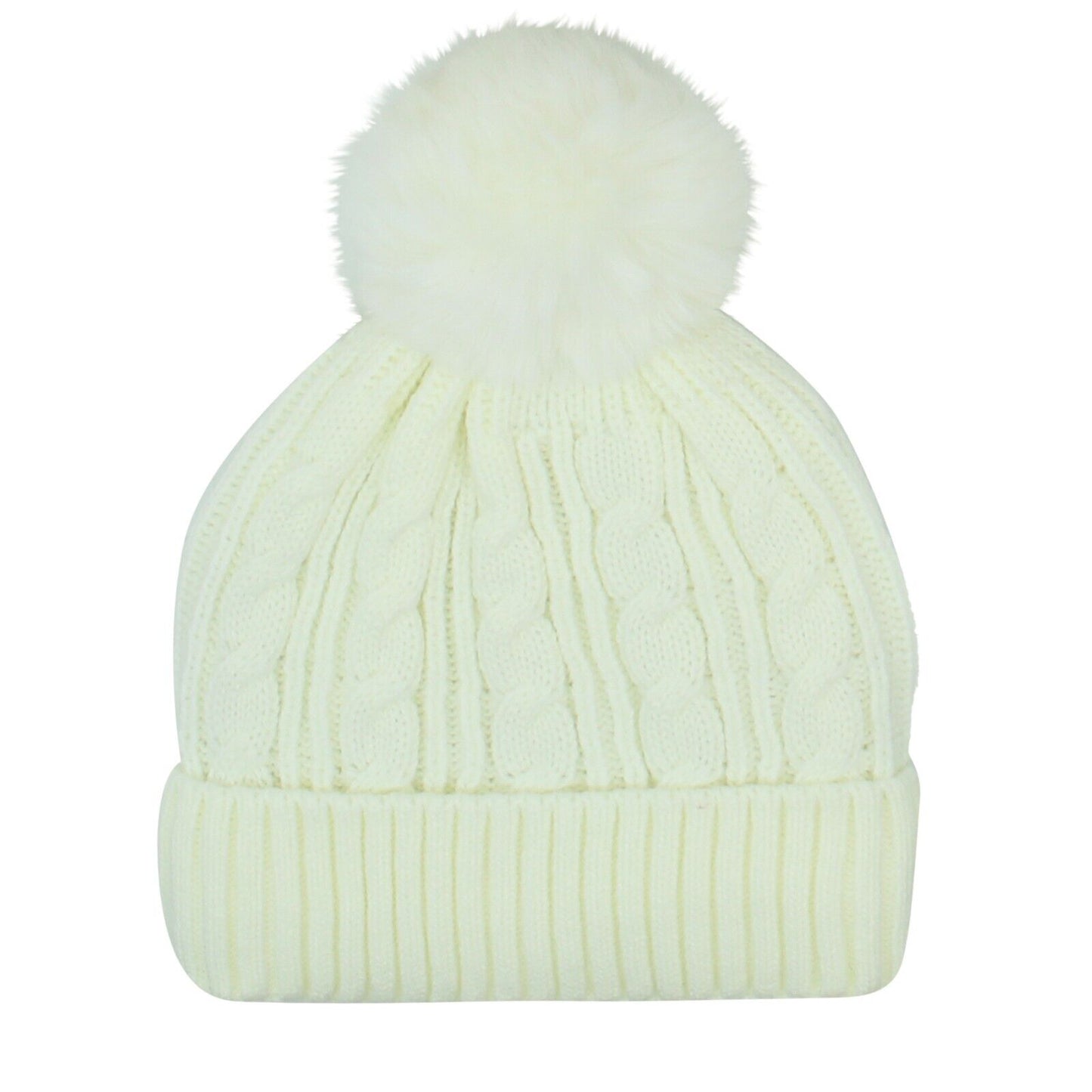 Women PomPom Beanies Hat, Winter Hats, Cold Weather Warm Knit 3738