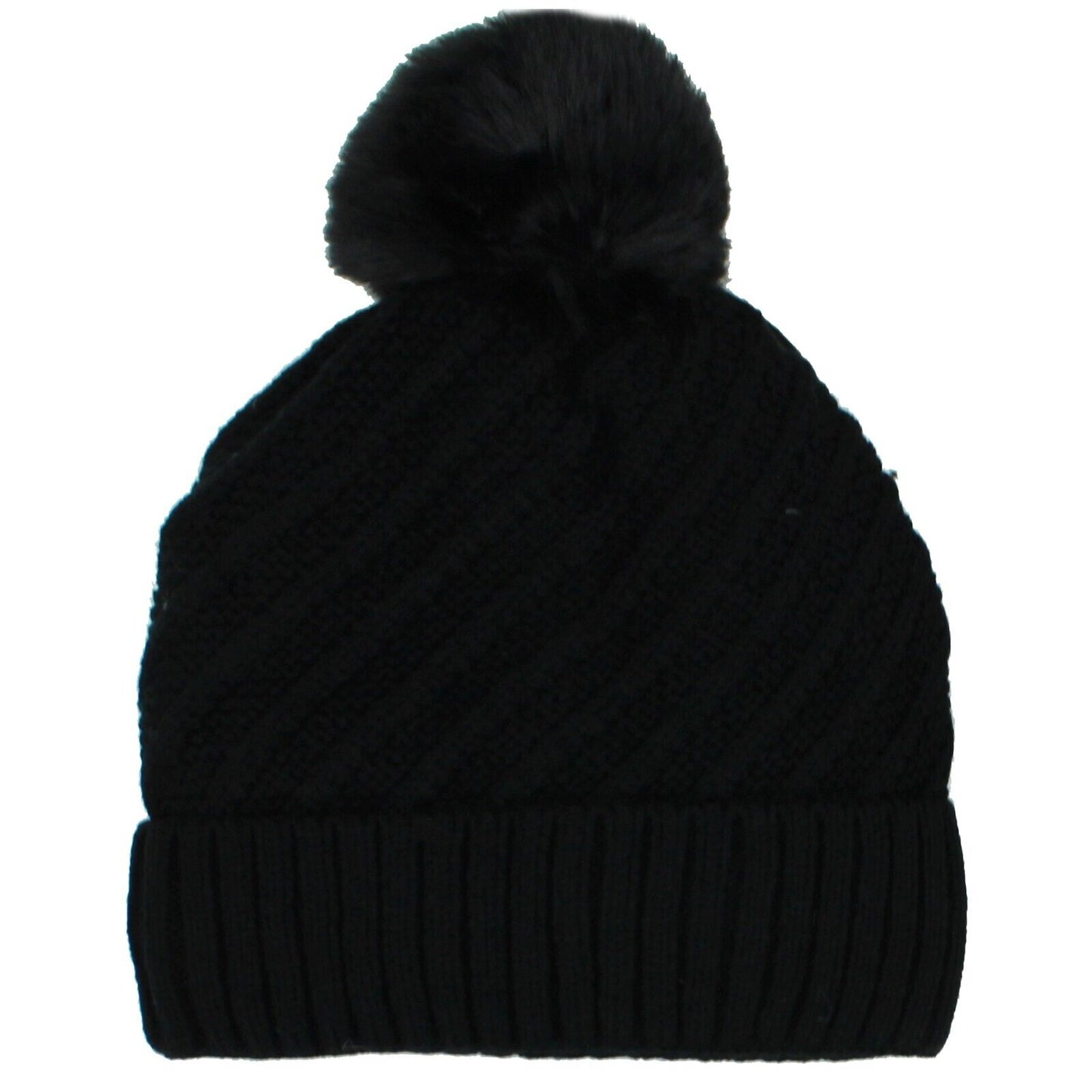 Women PomPom Beanies Hat, Winter Hats, Cold Weather Warm Knit 3739